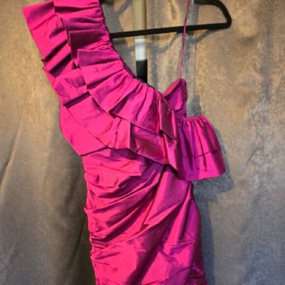 Fushia Pink Jay Godfrey Dress - Picture 4 of 7
